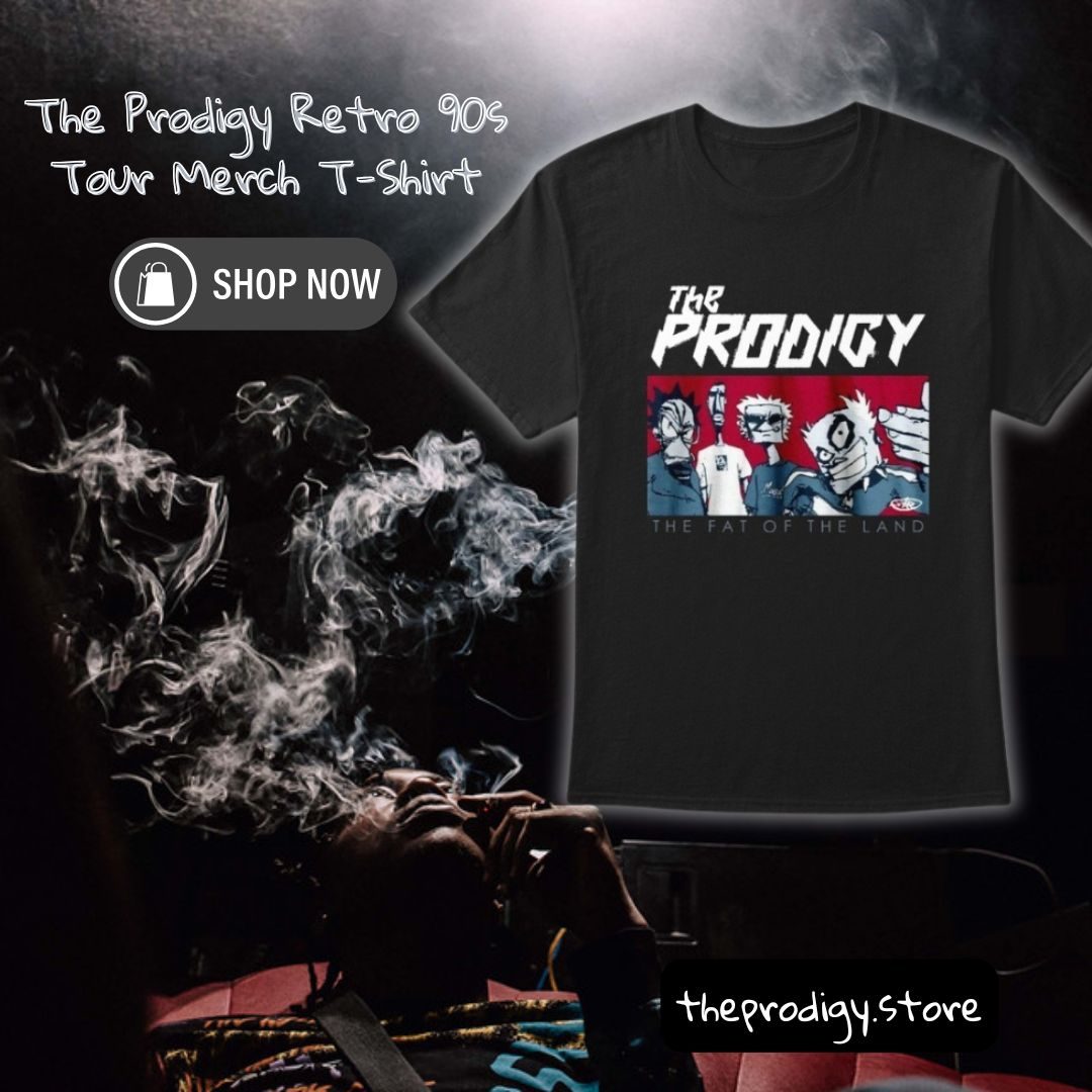The Prodigy Retro 90s Tour Merch T-Shirt